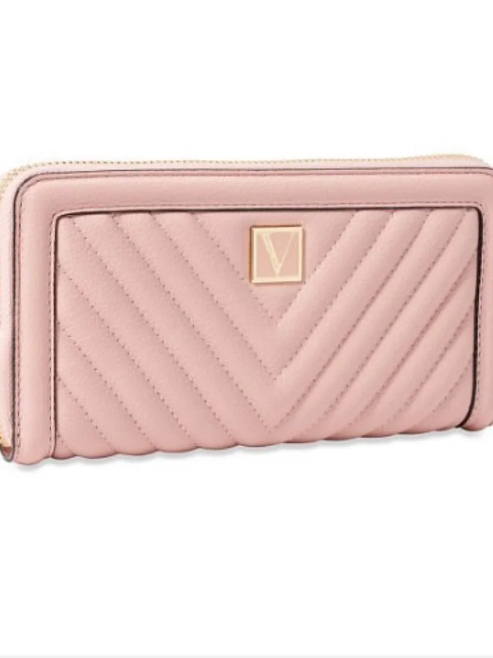 Victoria's Secret Pink Zipper VICTORIA Wallet - Limited Edition - Picture 1 of 6